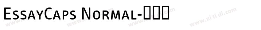 EssayCaps Normal字体转换